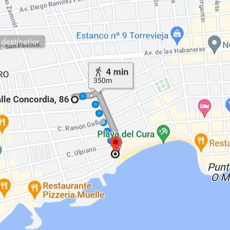 Concordia Beachside Apartment: Near Del Cura & Central Station Torrevieja Exterior photo
